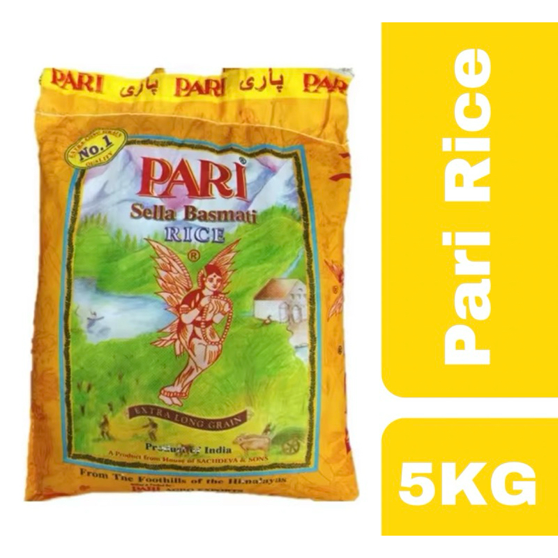 Pari Sella Basmati Rice 5Kg +++ ปารี ข้าวบาสมาติ 5 กิโลกรัม