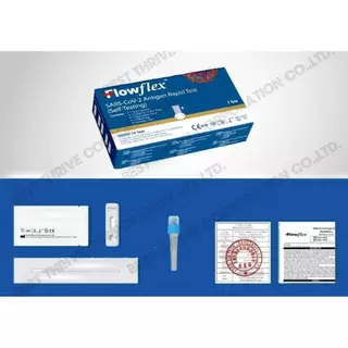 Flowflex ชุดตรวจไข้หวัดใหญ่สายพันธุ์เอ/บี Influenza A/B Rapid Test ชุดตรวจโควิด SAR-CoV-2Antigen RapidTest ATK SET1TEST