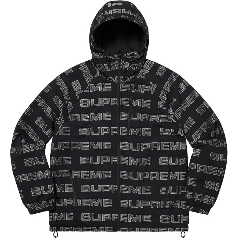 ใหม่พร้อมส่ง ของแท้ แจ๊กเก้ต Supreme Logo Ripstop Jacket