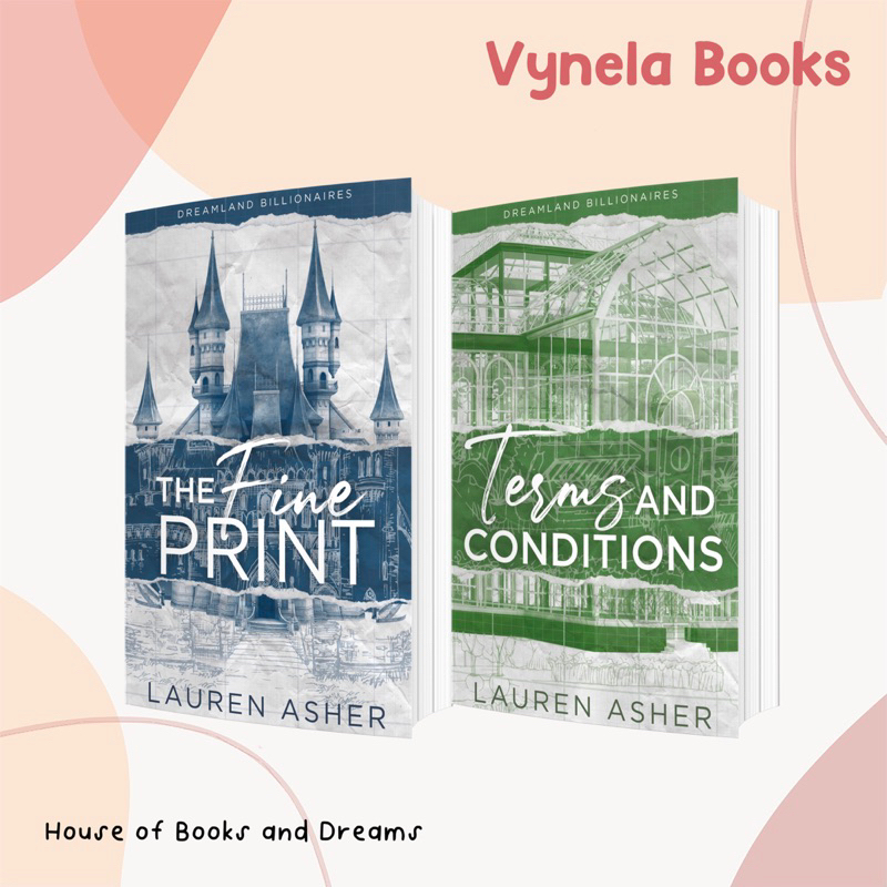 VYNELA (หนังสือภาษาอังกฤษ) THE FINE PRINT / TERMS AND CONDITIONS (DREAMLAND BILLIONAIRES #1-2) — LAUREN ASHER