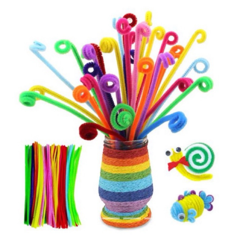 ลวดกำมะหยี่ DIY ขนาด30cm ของฮิตในtiktok(จำนวน12ชิ้นต่อแพ็ค)