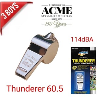 นกหวีด ACME รุ่น Thunderer Whistle 60.5 ของแท้ เนื้อทองเหลือ…