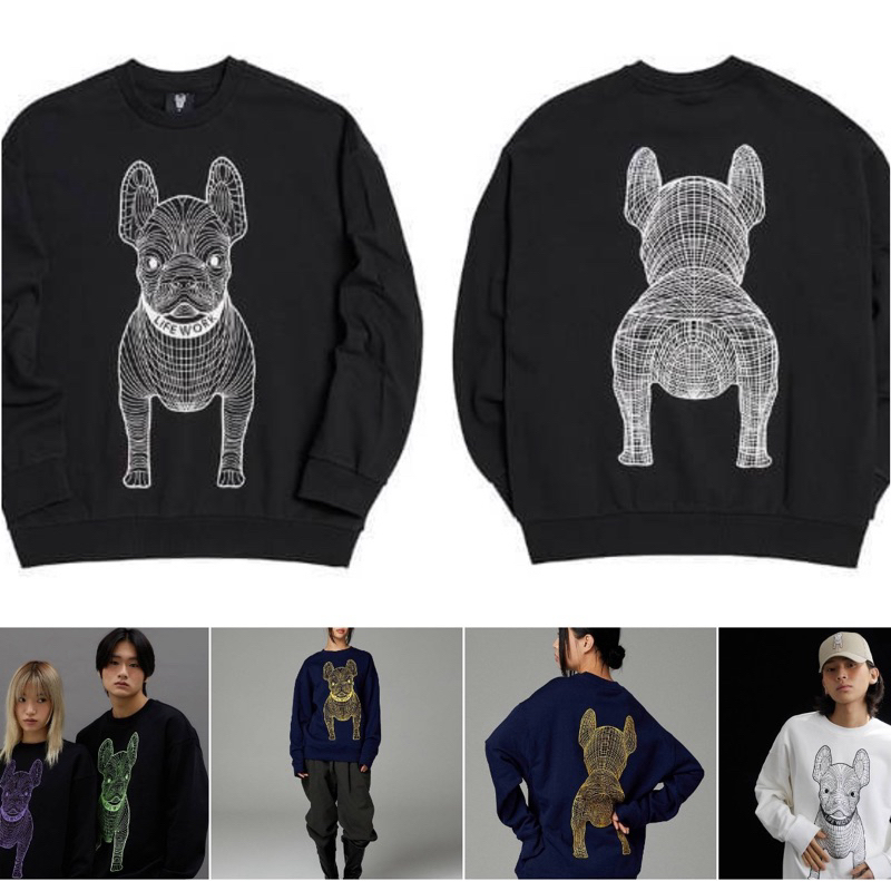 พร้อมส่ง LifeWork Big Ladok Sweatshirts เสื้อแขนยาว โลโก้น้องหมา 🐶🐶