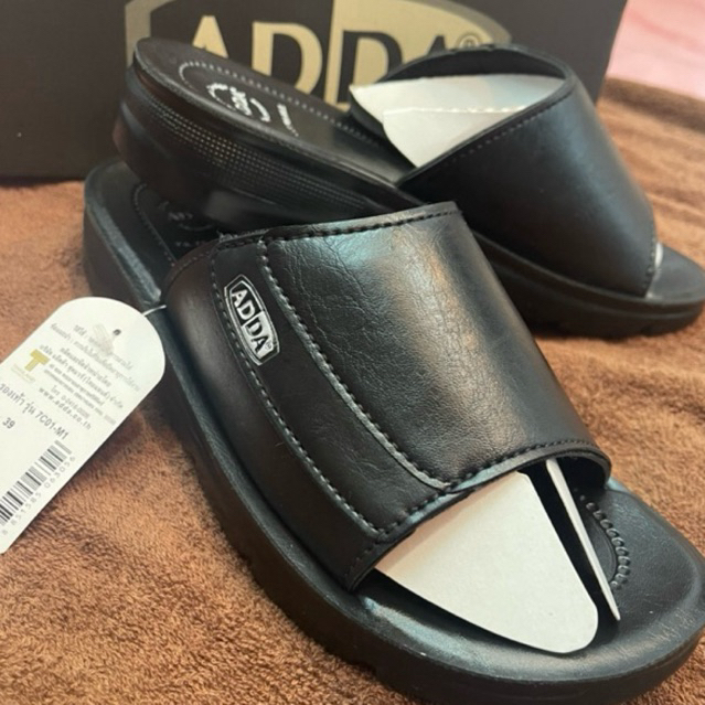 รองเท้าหนัง ADDA รุ่น 7C01 (PU ขนาด 39 -45 ราคา 200-219 บาทเท่านั้น🔥)