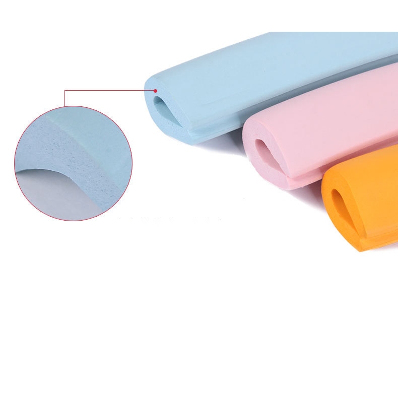 เส้นยางกันกระแทกยาว 2 เมตร *รุ่นตัว U* (มีเทปการพร้อมติด)