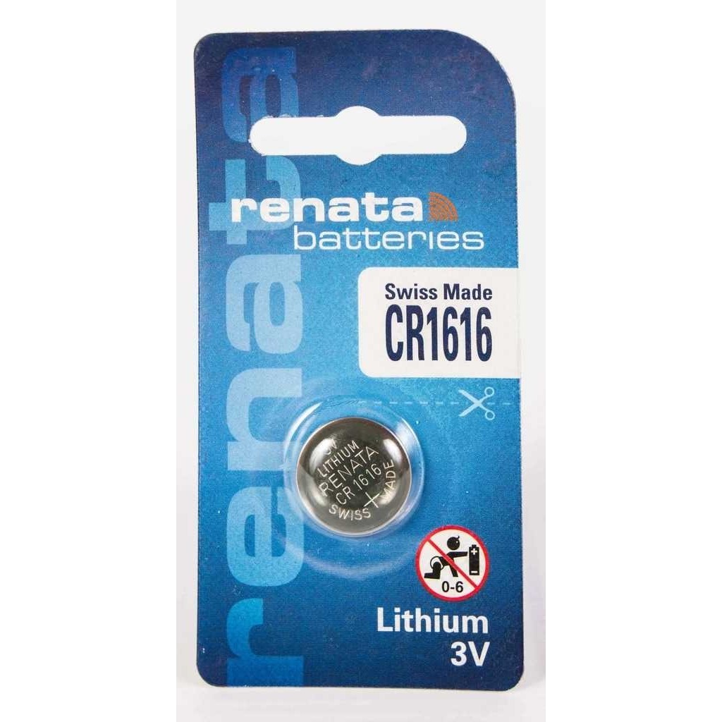 Renata CR1616 ถ่านแพคเดี่ยว 3V 1 ก้อน  ของแท้ ของใหม่