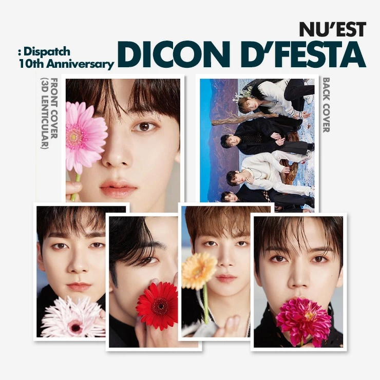 [พร้อมส่ง💥] DICON D’FESTA Special Photobook NU'EST : Dispatch 10th Anniversary (K-POP)