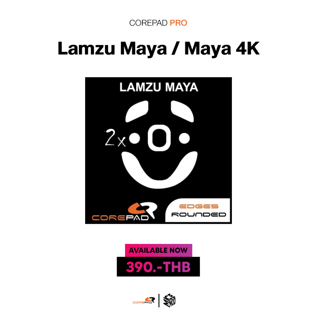 เมาส์ฟีท Corepad ของ Lamzu Maya / Lamzu Maya 4K