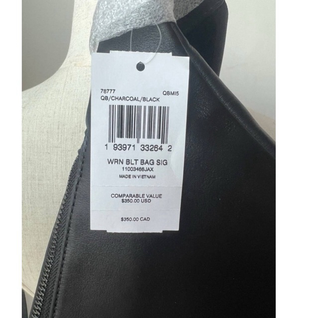 ^_^ ลดเพิ่มทุกวัน:โค้ดคุ้ม Xtra+ส่วนลดร้านค้า^_^ พร้อมส่ง แท้100% Warren Belt Bag In Signature Canvas คาดอกชาย 15 3/4“