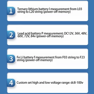 Pcbfun 6133A มิเตอร์ไฟฟ้าดิจิตอล DC8-100V LCD โวลต์มิเตอร์จอแสดงผล LCD พร้อมสายเคเบิล