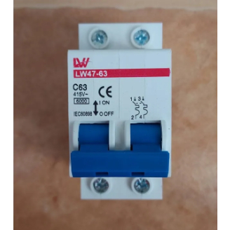 LW เบรคเกอร์ 63A Ac  415V