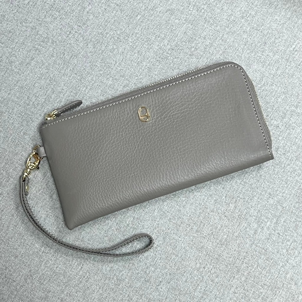 RAINBOU  KATE PURSE - กระเป๋าสตางค์ใบยาวหนังวัวแท้