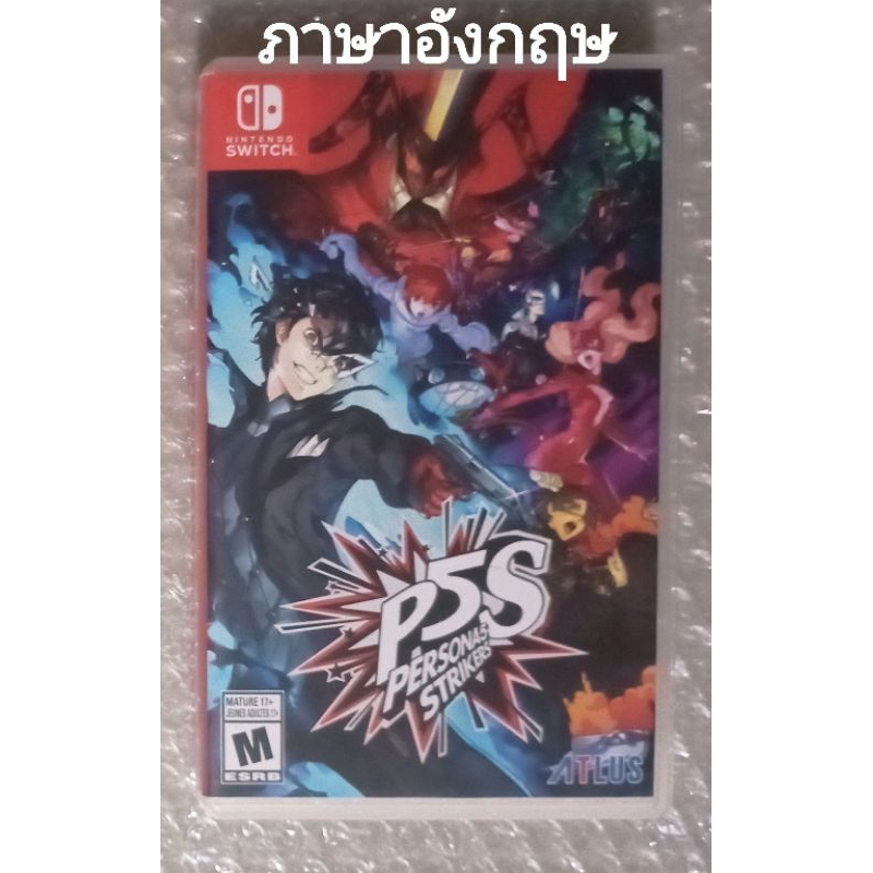 P5S PERSONA 5 SCRAMBLE The Phantom Strikers ภาษาอังกฤษ NINTENDO SWITCH P5 S PERSONA5 Striker Striger