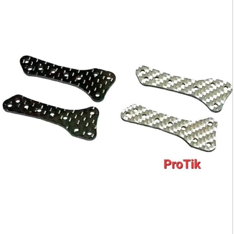 ปีกกลาง คาร์บอน hg. แบบโฮมเมด รถ Mini 4wd 1:32