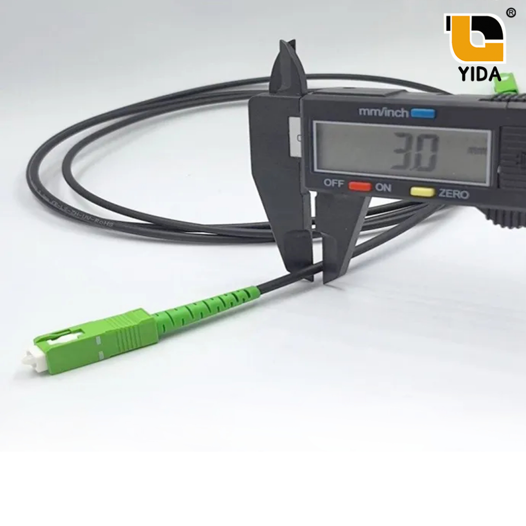 [พร้อมส่งจากไทย] สายสำเร็จรูป Patch Cord Fiber สายไฟเบอร์ ออฟติก SC-SC/APC ความยาว 3 เมตร