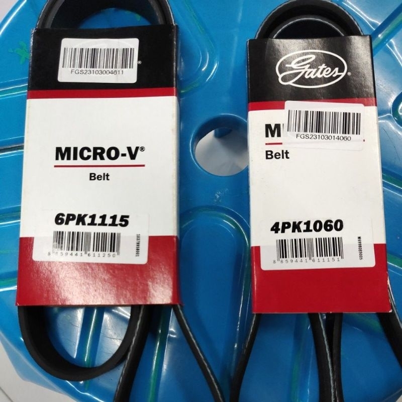 ชุดสายพานหน้าเครื่อง honda accord F22b (6PK1115+4PK1060)