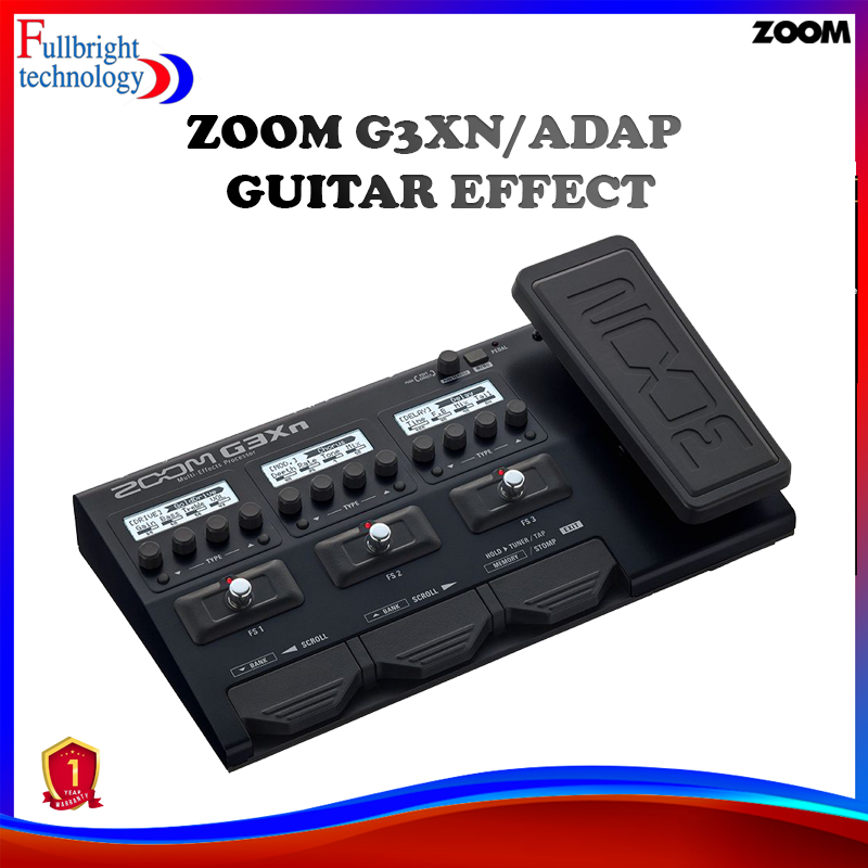 Zoom G3XN Multi-Effect (ประกันจากศูนย์ 1 ปี)