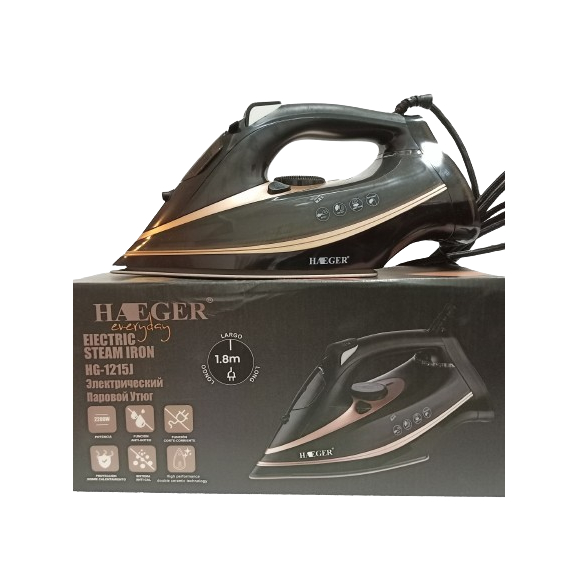 เตารีดไอน้ำ HAEGER HG-1215J กำลังไฟ 2200W