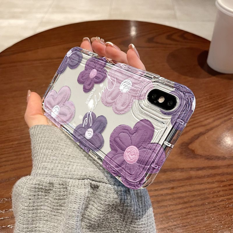 เคสใสไอโฟน ลายการ์ตูน TPU เคสกันกระแทก สําหรับfor IPhone 11 15 13 14 12 Pro Max 7 Plus XR 7 X XS Max เคสโทรศัพท์มือถือ
