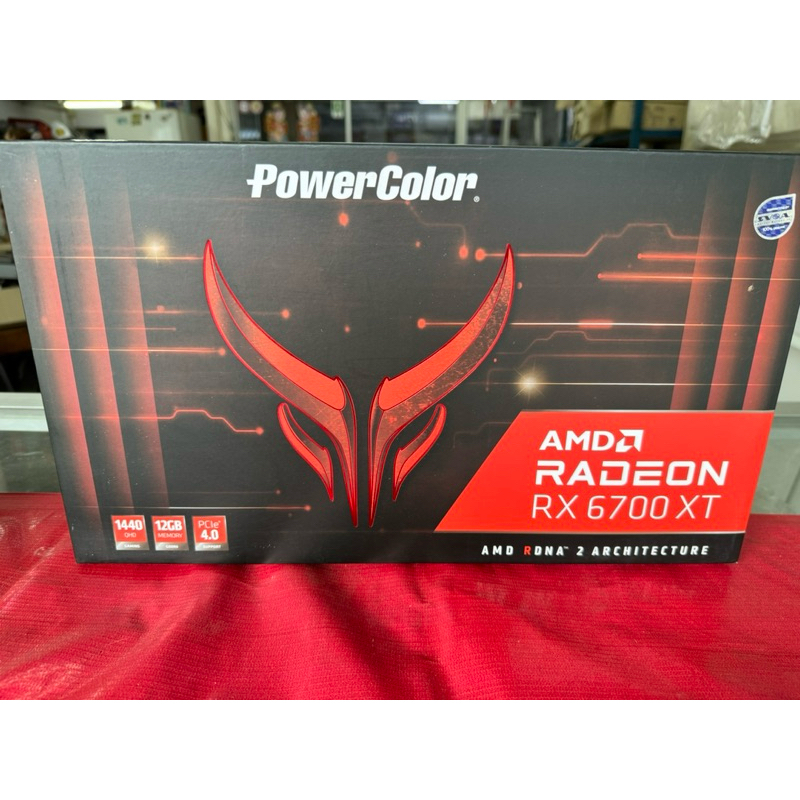 การ์ดจอ VGA  POWERCOLOR Red Devil RX6700XT 12GB GDDR6 สินค้ามือสอง ประกันSVOA 10/2024