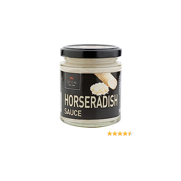 ***BACK IN STOCK*** LION Horseradish Sauce *XL SIZE* 165g