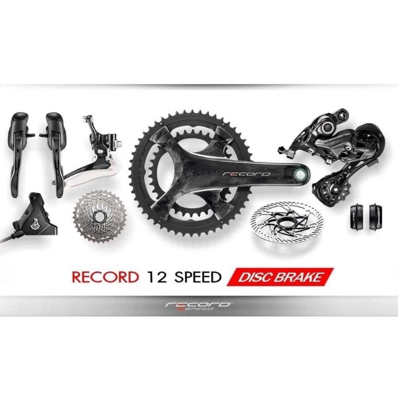 CAMPAGNOLO RECORD 12 SP. Disc brake Groupset