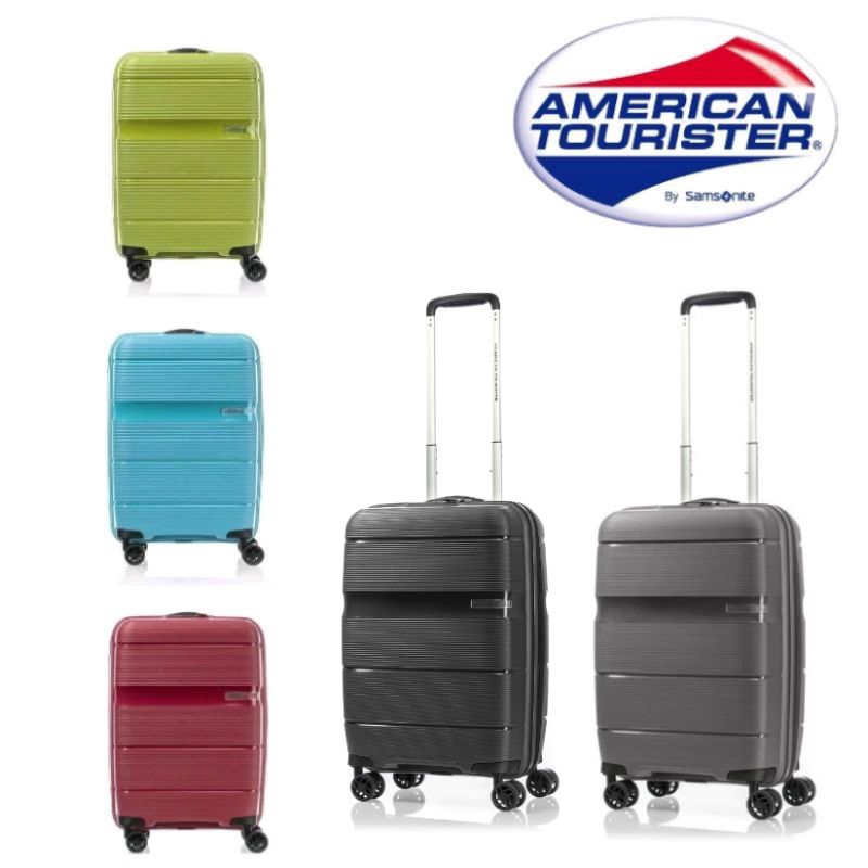 กระเป๋าเดินทาง​ AMERICAN TOURISTER รุ่น LINEX SPINNER ขนาด​ 20 นิ้ว​ 55/20 TSA  มี​หลายสีให้เลือก