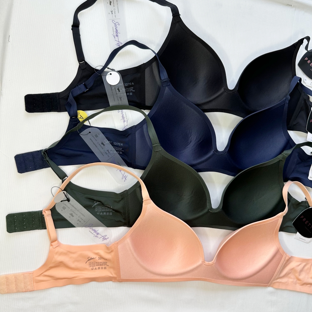 รหัส MXX-SBU02 *งานเซลล์ราคาพิเศษ* Sabina เสื้อชั้นใน Seamless​ Fit​ รุ่น Pretty​ Republic (มีโครงซิลิโคน​อ่อน) SBXU