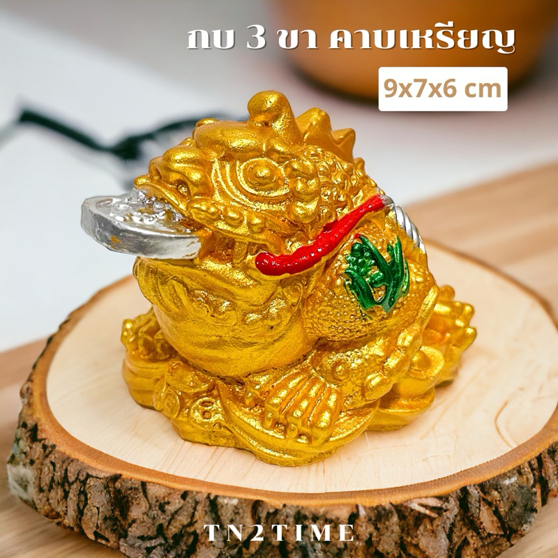 TN2TIME กบคาบเหรียญ กบ3ขา​ เสริมฮวงจุ้ย​ หนุนดวง แก้ปีชง เพิ่มความมั่งคั่ง