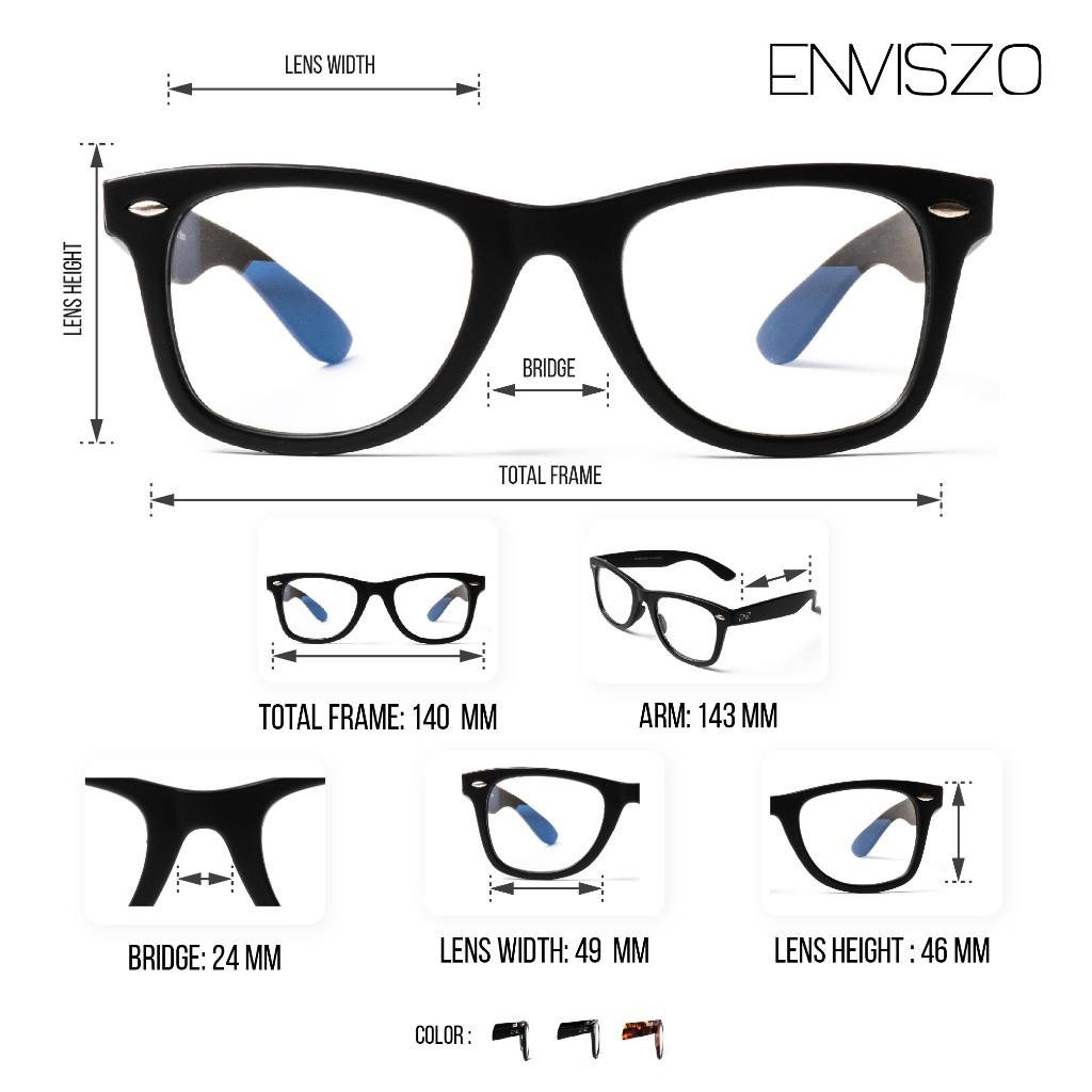 ENVISZO แว่นตากรองแสง รุ่น EZ3993 Blue Control เล่นคอมพิวเตอร์ ตัดแสงฟ้า ถนอมสายตา - รูปที่ 7
