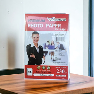 กระดาษA6 กระดาษโฟโต กันน้ำ 4x6นิ้ว หนา180แกรม/200แกรม/230แกร…