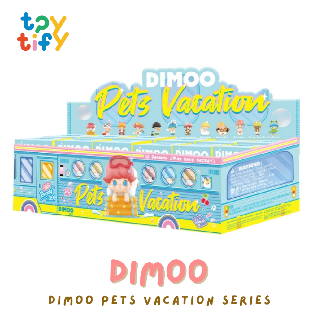 (ยกbox) DIMOO Pets Vacation POPMART พร้อมส่งมีหน้าร้าน