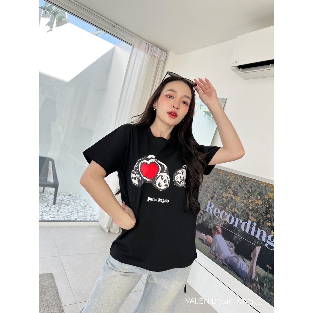 🍊 VL เสื้อยืดรุ่นฮิต ดีเทลสกรีน น่ารักมากกกๆ ผ้าเนื้อนิ่ม ใส่สบายสุดๆ - รูปที่ 4