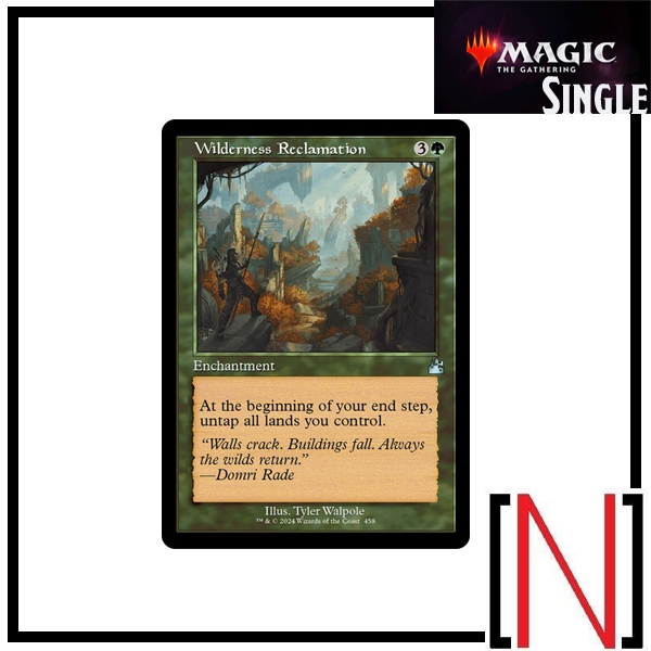 [MTG][Single][RVR] Wilderness Reclamation ระดับ Uncommon [ภาษาอังกฤษ]