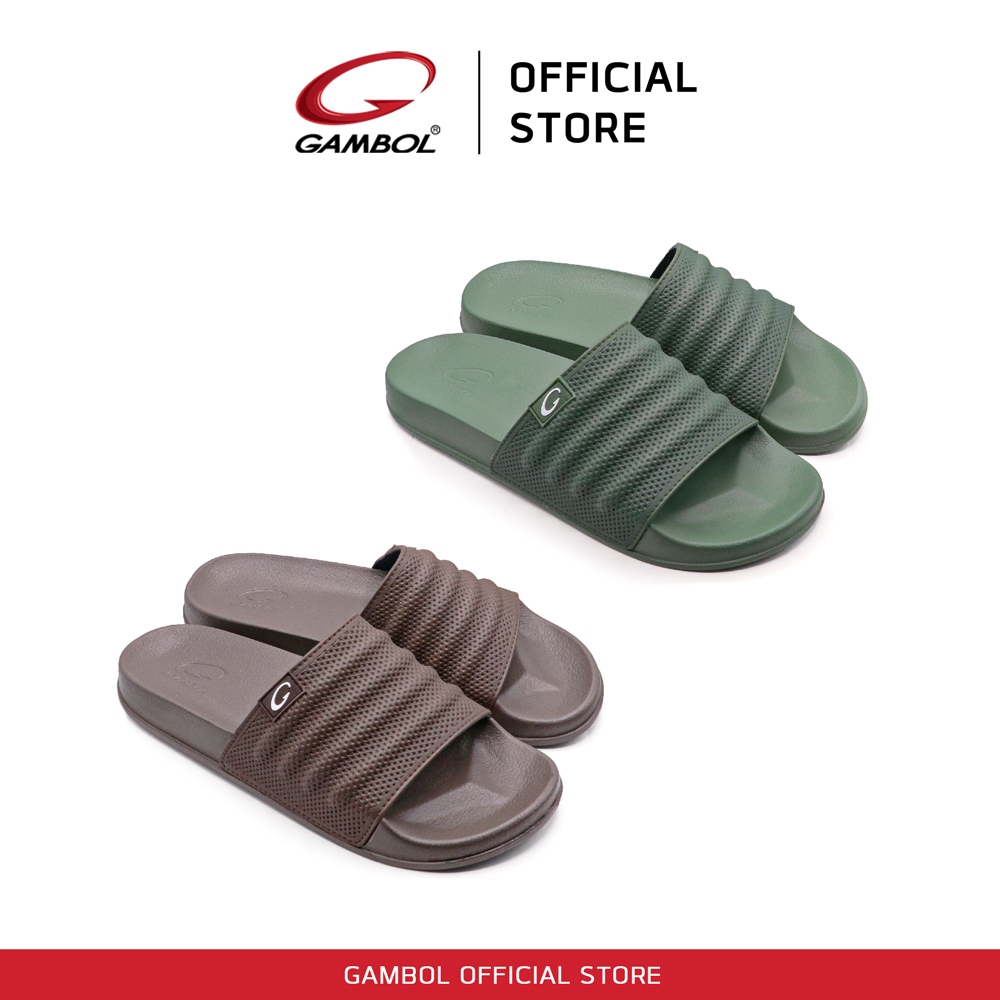GAMBOL แกมโบล รองเท้าแตะสวมชาย รุ่น GM42200 Size 40-44