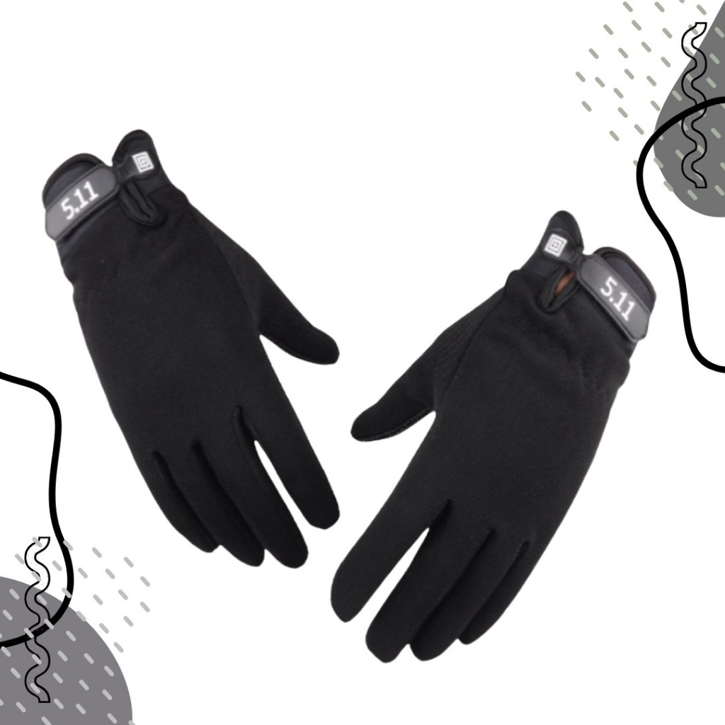 CANEL&CO ถุงมือขับรถมอเตอร์ไซค์ หน้าจอสัมผัสแบบครึ่งนิ้ว ต้านทานการยึดเกาะที่แข็งแกร่ง อเนกประสงค์ Gloves