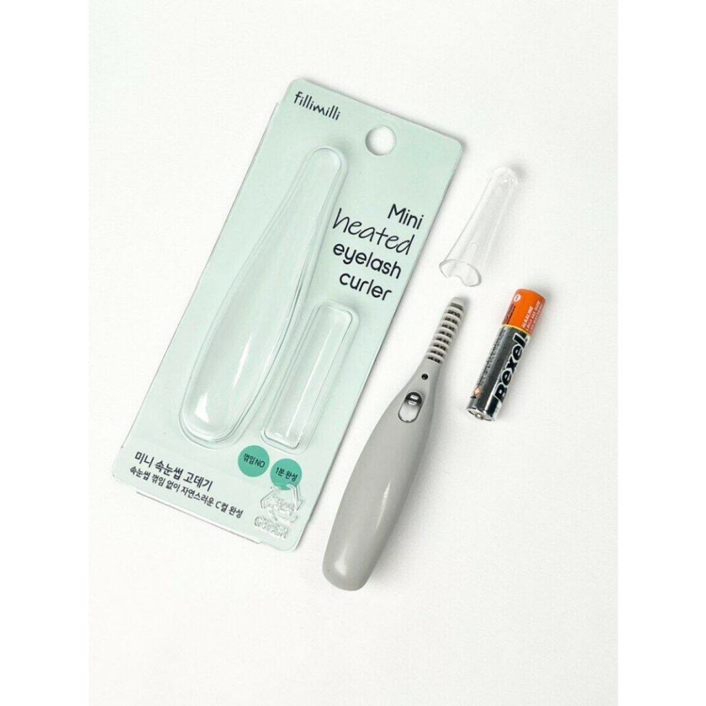 Fillimilli Mini Heated Eyelash Curler — ที่ดัดขนตาไฟฟ้าขนาดมินิ ขนตาเด้งงอนสวย ราคา ถูกที่สุด ดีลบีเคเค แกลเลอรีภาพที่ 5