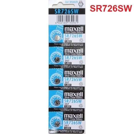 ถ่านกระดุม Panasonic SR726SW แพค 5 ก้อน หรือ 1 ก้อน 1.5V
