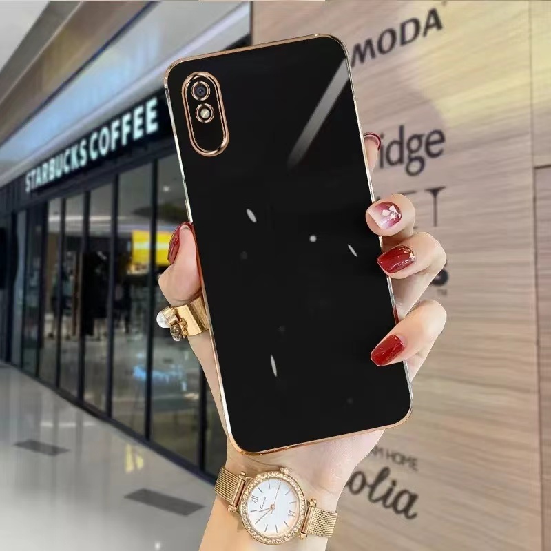 เคส TPU ขอบตรง สำหรับ Xiaomi Redmi 9A เคสนิ่ม เสี่ยวมี่ เรดมี่ 9a เรดมี่9A