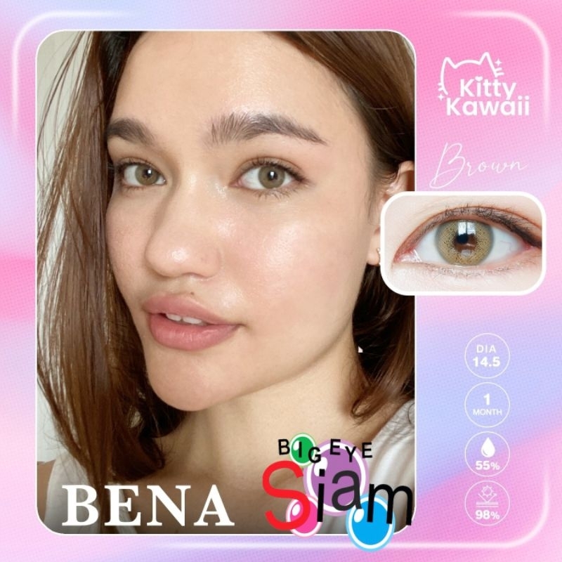 🍓Bena Gray/Brown 🍓🐱By Kitty kawaii 🐱📌ค่าสายตาสอบถามได้ในแชทก่อนสังซื้อนะคะ📌