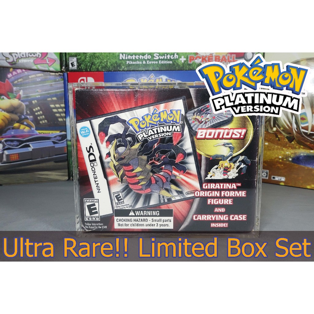 [+..-]Pokemon Platinum (US) Limited Box GAME NINTENDO DS/ Pokemon 3ds