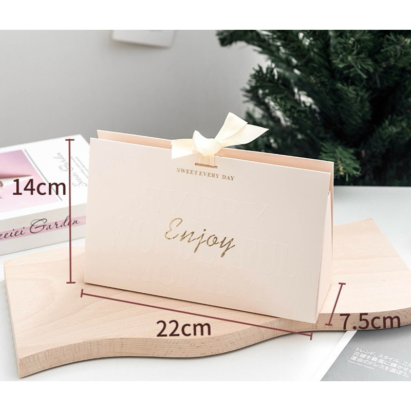 กล่องใส่ของขวัญ ของชำร่วย แพค 5 ใบ พร้อมส่งในไทย - รูปที่ 4