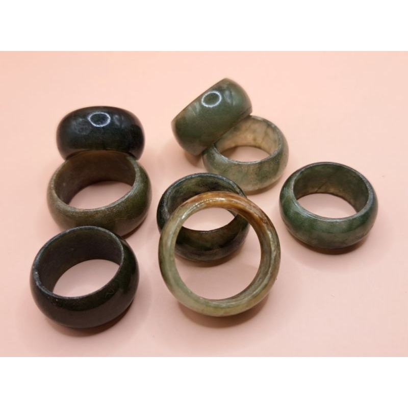 เเหวนหยกเเท้ 1วง ขนาดใหญ่(JJJ- 23 )