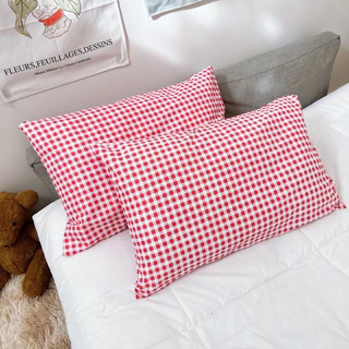 Pillowcase ปลอกหมอนหนุน ผ้าคอตตอน เนื้อนุ่มนิ้ม หนุนสบาย งานไทยพร้อมส่ง🧡🤎