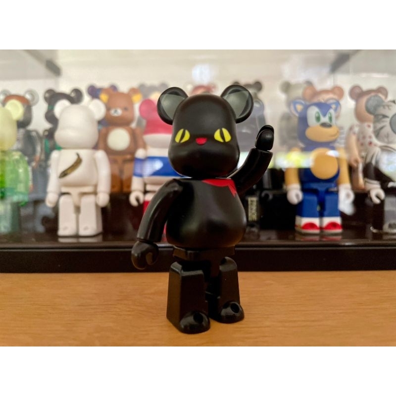 (ของแท้) BE@RBRICK 100% Series 23 Secret Animal: Black Cat (bearbrick)