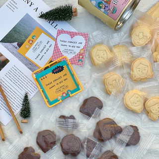 🎀🍪 รับทำคุกกี้ตามแบบ โลโก้ คุกกี้เนยสด ใช้เนยแท้ 100% ของชำร่วย ของที่ระลึก ของแจก คุกกี้ปีใหม่ ของขวัญปัจฉิม ขนมของฝาก
