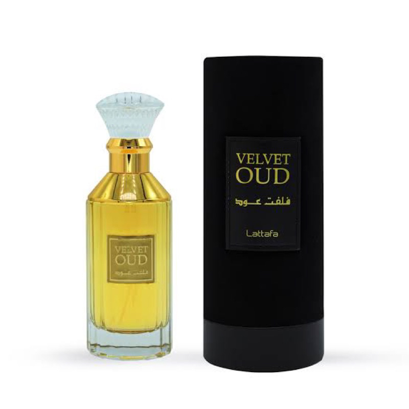 Lattafa Velvet Oud for Unisex Eau de Parfum Spray, 3.4 Ounce