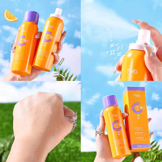 A-01🌟สเปรย์น้ำแร่ วิตามินC🍊สเปรย์ล็อคเครื่องสำอาง ติดทนทั้งวัน ให้ความชุ่มชื้น บำรุงผิวหน้า เพิ่มความชุ่มชื้นลดหน้าเเห้ง