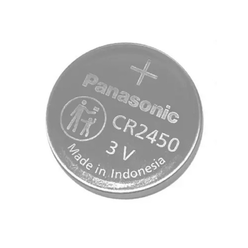 ถ่านกระดุมPanasonic CR2450 Lithium 3V ของแท้ 1 ก้อน(แบบเปลือย)