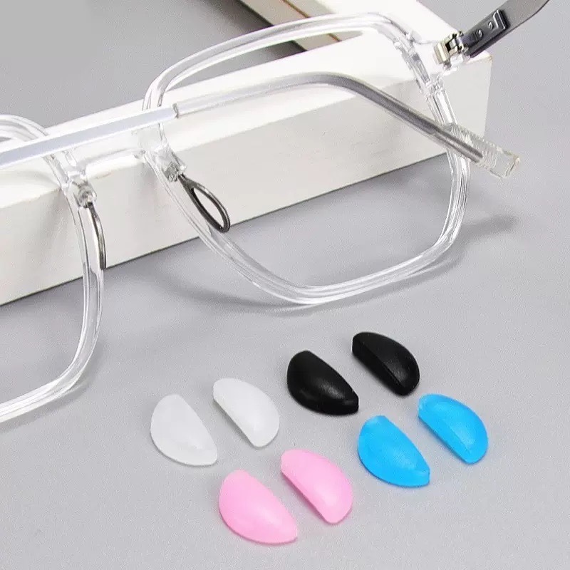 แป้นรองจมูกแว่น J3 แบบเสียบ หลากสี อะไหล่แว่นตา อะไหล่แว่น Nose Pad แป้นจมูก แป้นรอง ราคา/คู่ นะคะ _ พร้อมส่งจากไทย